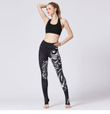 Colorvalue Totem Yoga Leggings - full body model