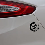Tree of Life Car Decal in Black - as shown on car bumper