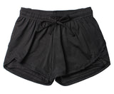 Black yoga, running pilates shorts