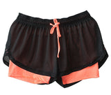 Bright Orange Yoga, Running, Pilates Shorts