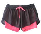 Rose Yoga, Running, Pilates Shorts - flat view
