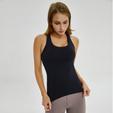 Colorvalue Black Racerback Top - Front View