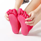Anti-Slip Finger Socks - showing design of gripping material