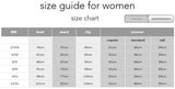 Pretty Little Overlapped Back Women's Top - size chart