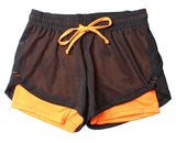 Orange Yoga, Running, Pilates Shorts