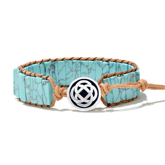 Turquoise Wrap Bracelet (Unisex)