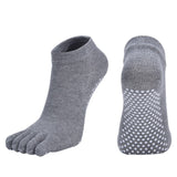 Anti-Slip Finger Socks - in color gray