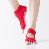 Open Top Anti Slip Yoga Socks